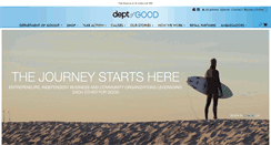 Desktop Screenshot of deptofgood.com